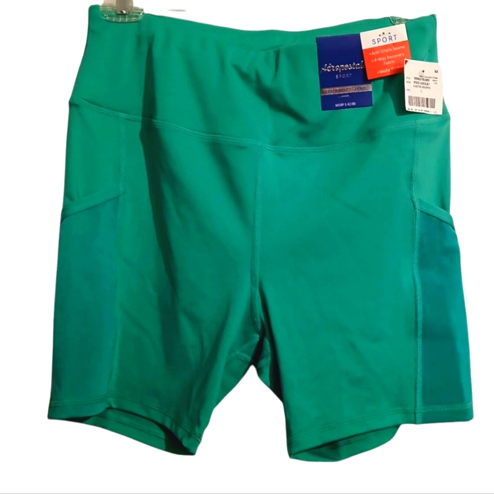 Aeropostale biker shorts Size L NWT